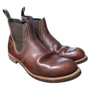 Red Wing Shoes Leather Chelsea Boots Rancher Briar 4526 Brown USA Size 12 D